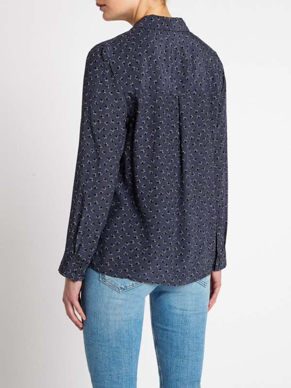 Rails Size XS Rhett Midnight Stars Button-Down Top - Picture 3 of 8